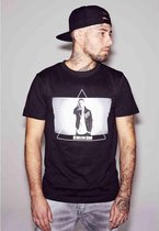 Mister Tee Eminem Heren Tshirt -4XL- Eminem Triangle Zwart