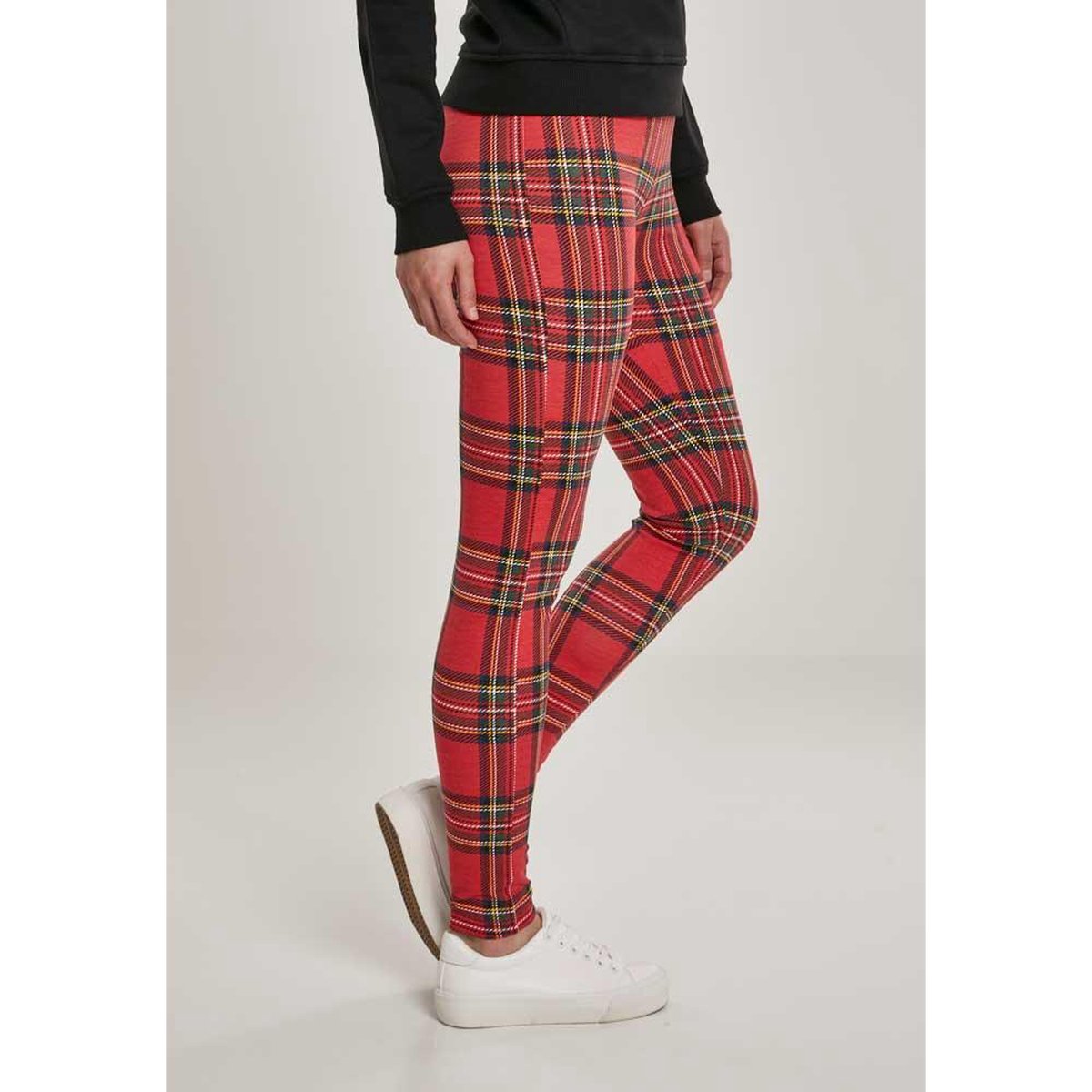Urban Classics Leggings -XS- Tartan 