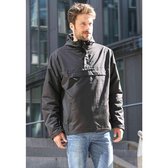 Urban Classics Windbreaker jacket -XL- Fleece Zwart