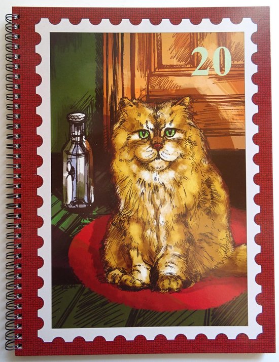 Afbeelding van het spel Postzegel Insteekboek Huiskat