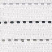 Agora Exodo 017-3792 tissu gris blanc au mètre de tissus extérieurs, coussins de jardin, coussins de palette