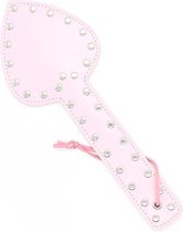 Roze Hart Spanking Paddle - Imitatieleer Billen Petser met Hartvorm