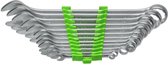 Reca RingSteeksleutel set12 delig - 8-32 mm - houder