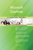 Microsoft OneNote A Complete Guide - 2020 Edition