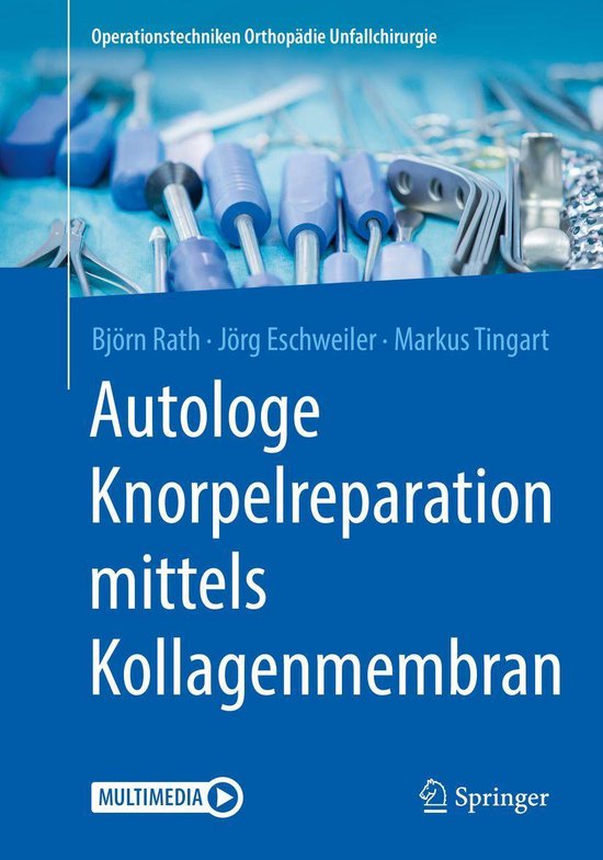 Foto: Operationstechniken orthop die unfallchirurgie autologe knorpelreparation mittels kollagenmembran
