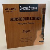Specter Strings professionele snaren voor de akoestische gitaar (western gitaar) set .012 Bronze - snarenset