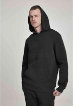 Urban Classics Hoodie/trui -L- Heavy Pique Zwart