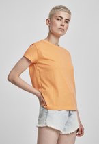 Urban Classics Dames Tshirt -M- Basic Box Oranje