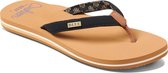 Reef Cushion Sands Dames Slippers - Zwart/Bruin - Maat 37,5