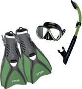 IST Sports Sports Martinique - Snorkelset - Volwassenen - Maat 35 tot 48 - Siliconen