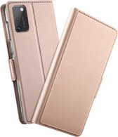 Luxe roze goud agenda wallet hoesje Samsung Galaxy A41