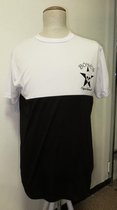Bones Sportswear Shirt wit zwart - Maat XL