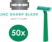 JNC Sharp Blade | Wegwerpscheermjes | 50 Stuks