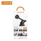 Xssive Universele Houder voor Smartphone in Auto met uitrekbare steel en Zuignap - model C15