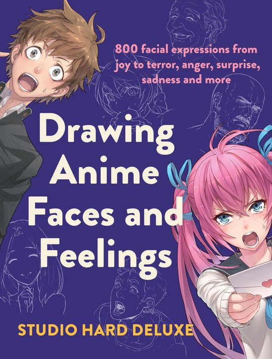 Drawing Anime Faces and Feelings - cover