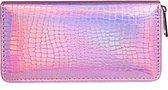 Portemonnee - Mermaid - Metallic, roze - Zeemeermin stijl