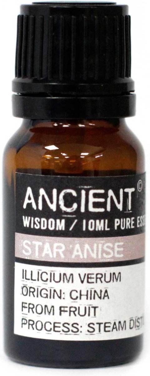 Goedkoopste Etherische olie Anijs - Essentiële olie - 10ml - 100 natuurlijk