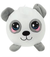 Toi-toys Squeezies Panda Junior 25 Cm Pluche Wit/grijs