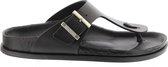 Birkenstock Ramses Premium Heren Slippers Black Regular-fit | Zwart | Leer | Maat 40