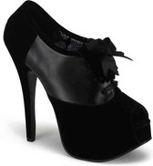 Bordello Hoge hakken -36 Shoes- TEEZE-16 US 6 Zwart