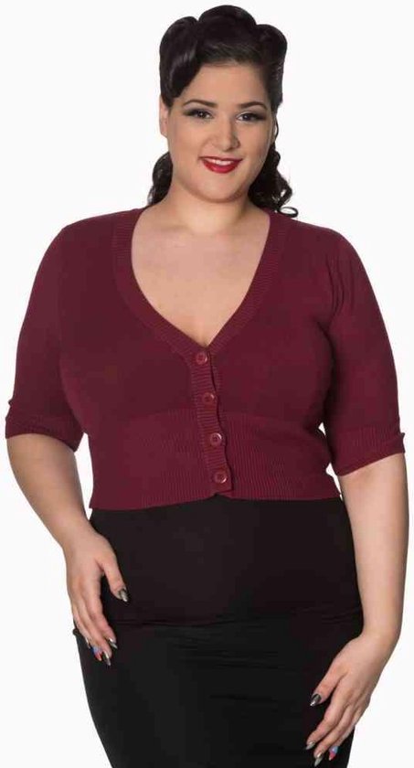 Dancing Days - OVERLOAD Cardigan - L - Rood