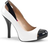 Pleaser Pink Label Pumps -46 Shoes- EVE-07 Paaldans schoenen Wit