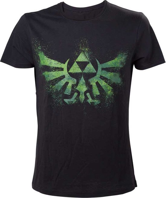 NINTENDO - ZELDA: T-Shirt - Logo Zelda Vert (XL)