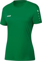 Jako - Jersey Team Women S/S - Shirt Team KM dames - 42 - Groen