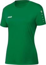 Jako - Jersey Team Women S/S - Shirt Team KM dames - 44 - Groen
