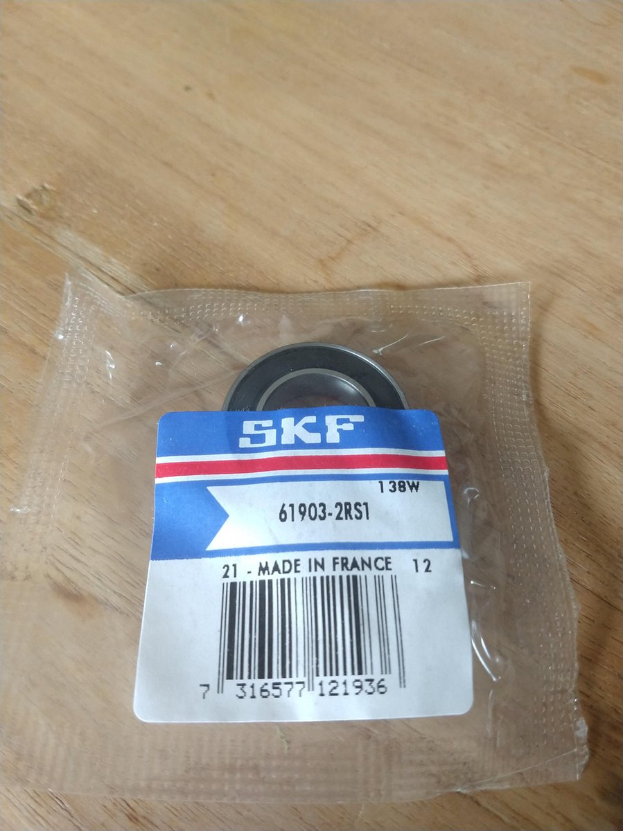 SKF 61903-2RS1 Inwendige diam.: 17  Uitwendige diam.: 30  Breedte: 7mm