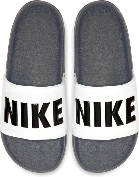 Nike Slippers - Maat 45 - Mannen - grijs/ wit/ zwart | bol.com