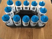 Taktisport Bidonkrat voor 12 bidons - Bidonrek - Zonder bidons -Grote greep - Zwart