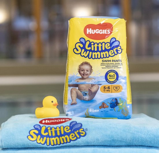 Huggies Little Swimmers - zwemluiers - maat 5/6 - (12 tot 18 kg) - voordeelverpakking - 33 stuks - Huggies