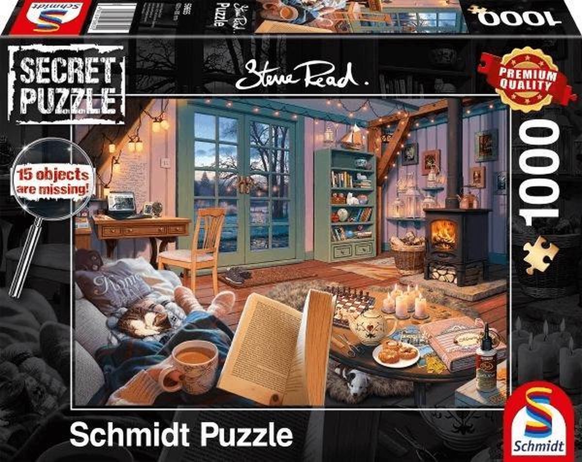 Afbeelding van product Schmidt In het Vakantiehuisje, 1000 stukjes - Puzzel - 12+