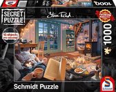 Schmidt In het Vakantiehuisje, 1000 stukjes - Puzzel - 12+