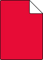 Proefstaal ESTAhome behang effen rood - 137008 - 26,5 x 21 cm