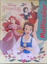Disney Princess Multicolor kleurboek.