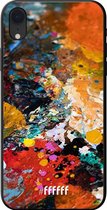 6F hoesje - geschikt voor iPhone Xr -  TPU Case - Colourful Palette #ffffff
