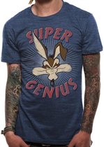 LOONEY TUNES - T-Shirt IN A TUBE- Super Genius (S)