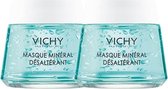 Vichy Pureté Thermale Mineraal Masker - 2 x 75 ml - Verfrissend