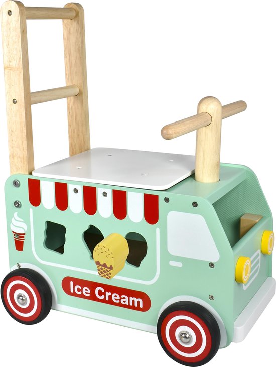 Walk & Ride Ice cream truck | bol.com