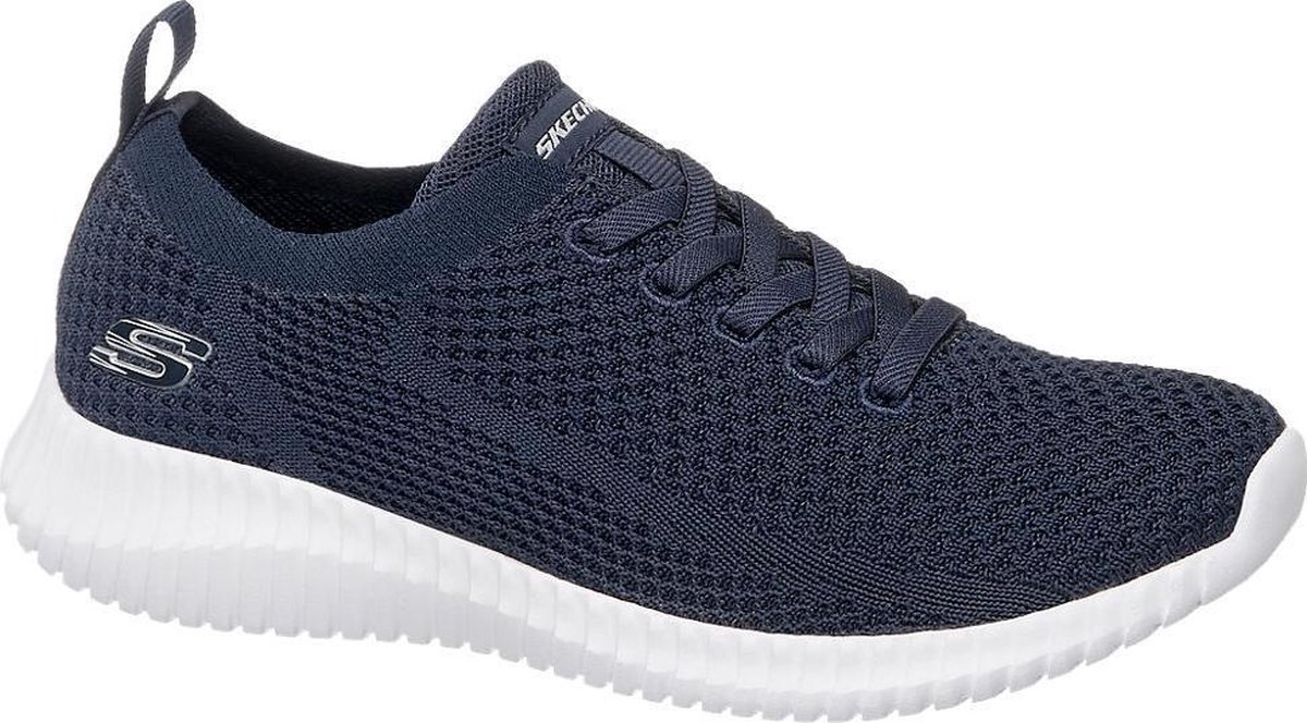 Skechers Dames Blauwe sneaker Memory Foam - Maat 40 | bol.com
