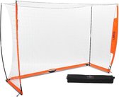 Bownet Zaalvoetbaldoel 200 X 300 Cm Oranje 10-delig