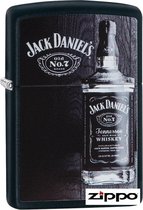 Benzine aansteker Zippo Jack Daniels Bottle Matte Black