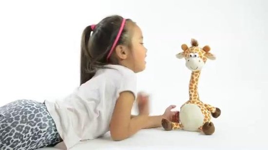 Napraat giraffe interactieve knuffel | bol.com