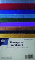Joy! crafts - Ribbelkarton - Metallic: assorti - 8089/0220