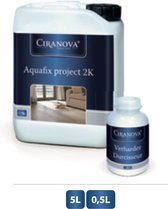 Ciranova Aquafix Project 2k-Watergedragen 2 componenten polyurethaanlak  van projectkwaliteit 5l