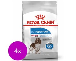 Royal Canin Light Weight Care Medium - Hondenvoer - 4 x 3 kg