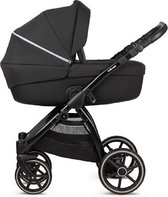 Bo Jungle B-Midnight Kinderwagen - Suvvy - Met Draagmand en Luiertas - Black