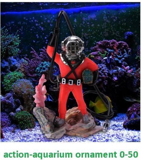 zee schatjager | duiker ? action aquarium ornament | bol.com